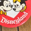 画像4: 70s-80s Disneyland Pinback "Mickey Mouse & Minnie Mouse" (4)