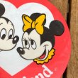 画像3: 70s-80s Disneyland Pinback "Mickey Mouse & Minnie Mouse" (3)
