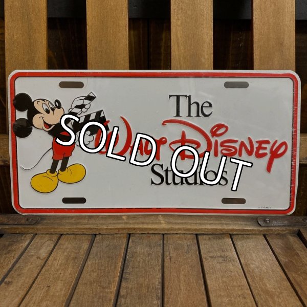 画像1: 2001s The Walt Disney Studios Vintage License Plate (1)