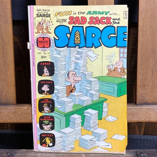 画像1: 70s Harvey Comic "Sad Sack and the Sarge" (1)