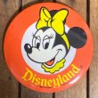 画像1: 70s-80s Disneyland Pinback "Minnie Mouse" (1)