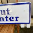画像4: 80s PLANTERS Mr.Peanut Plastic Sign "Nut Center" (4)
