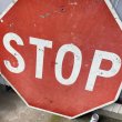 画像2: Vintage Big Size Road Sign "STOP" (2)