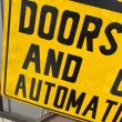 画像4: Vintage Sign "Doors Open and Close Automatically" (A) (4)