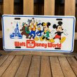画像1: 80s Walt Disney World License Plate (1)