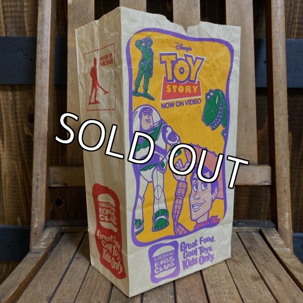 画像1: 90s Burger King Paper Bag "Toy Story" (A) (1)