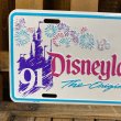 画像2: 1991s Disneyland License Plate (2)