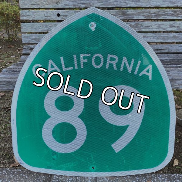 画像1: Vintage Road Sign "CALIFORNIA Freeway 89" (1)