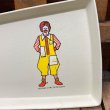 画像3: 70s McDonald's Plastic Toy Tray "Ronald McDonald" (3)