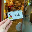 画像6: 70s Disney Name Plate "PAM" (6)