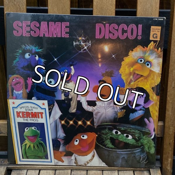 画像1: 70s Sesame Street "Sesame Disco" Record / LP (1)