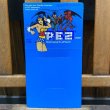 画像1: 80s PEZ Counter Display Header Card "Batman & Wonder woman & Spiderman" (1)