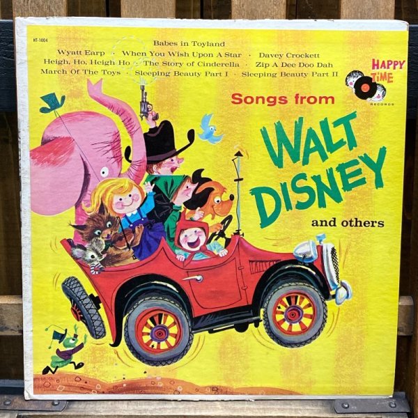 画像1: 60s "Songs from Walt Disney and others" Record / LP (1)