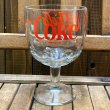 画像1: 70s-80s Coca Cola Goblet Glass (1)