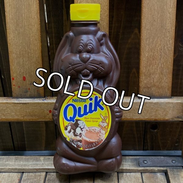 画像1: 90s Nestlé "Quik" Chocolate Syrup Bottle (1)