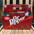 画像2: Vintage 8-Pac bottles Cardboard carrying case "Dr Pepper" (2)