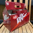画像1: Vintage 8-Pac bottles Cardboard carrying case "Dr Pepper" (1)