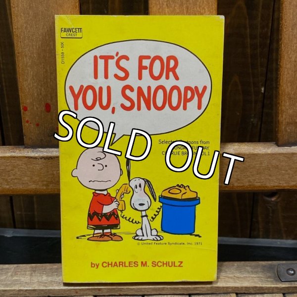 画像1: 70s Snoopy Comic Book "IT'S FOR YOU, SNOOPY" (1)