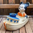 画像1: 70s A Child Guidance Toy / Bubble Barge Toy "Mickey Mouse" (B) (1)