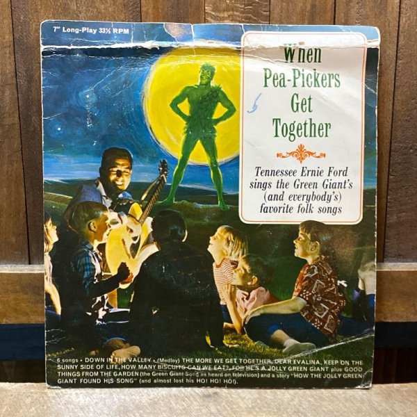 画像1: 1963s Green Giant / "When Pea-Pickers Get Together" Record / EP (1)