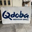 画像1: Vintage Large Road Sign "Qdoba Mexican Grill" (1)