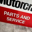 画像4: Vintage Double-side Sign "Motorcraft Parts and Service" (4)