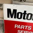 画像2: Vintage Double-side Sign "Motorcraft Parts and Service" (2)