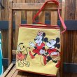 画像1: 1970's-80's Disney Cooler Bag "Mickey & Minnie & Pluto" (1)