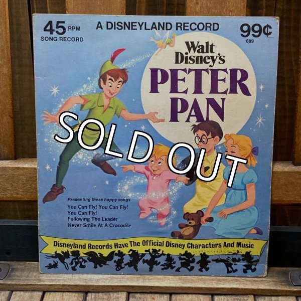 画像1: 1970's Walt Disney's "Peter Pan" Record / EP (1)