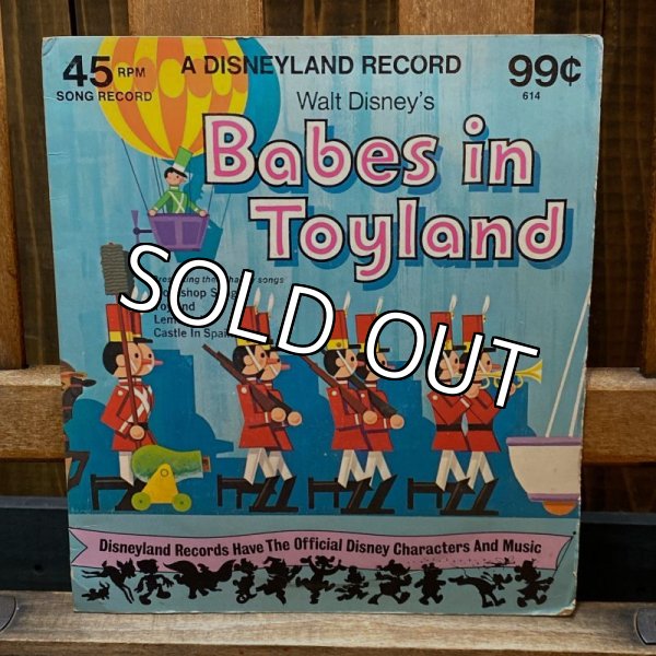 画像1: 1970's Walt Disney's "Babes in Toyland" Record / EP (1)