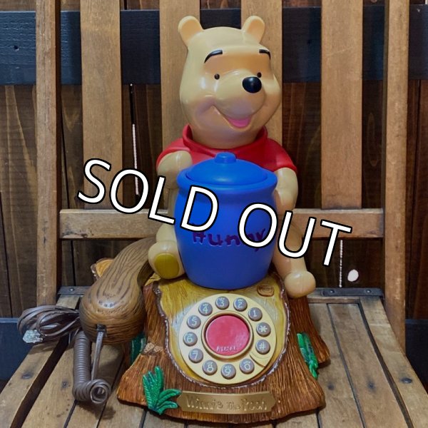 画像1: Vintage Disney Winnie The Pooh Talking Telephone (1)