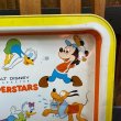 画像2: 1970's Disney Kid's Tin Table "SUPER STARS" (B) (2)