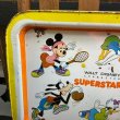 画像3: 1970's Disney Kid's Tin Table "SUPER STARS" (A) (3)