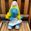 画像1: 1981s Peyo / Smurf Plush Doll "Smurfette" (1)