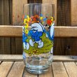 画像4: 1983s Hardee's / Smurf Glass "HARMONY SMURF" (4)