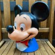 画像1: 1971s Play Pal Plastic "Mickey Mouse" Face Bank (1)
