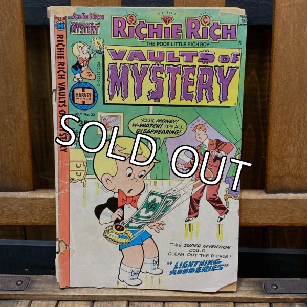 画像1: 1978s HARVEY COMICS / Richie Rich Comic "Vaults of Mystery" (1)