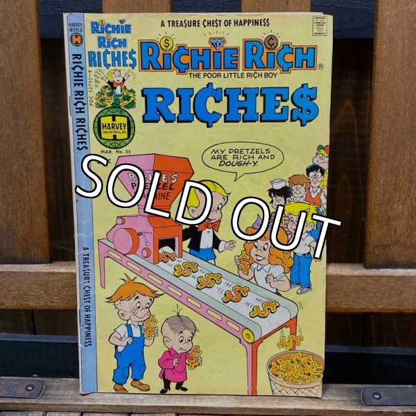 画像1: 1978s HARVEY COMICS / Richie Rich Comic "Riches" (1)