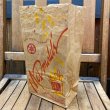 画像1: 1996s McDonald's Happy Meal Paper Bag "NHRA 1996 NHRA Schedule" (1)