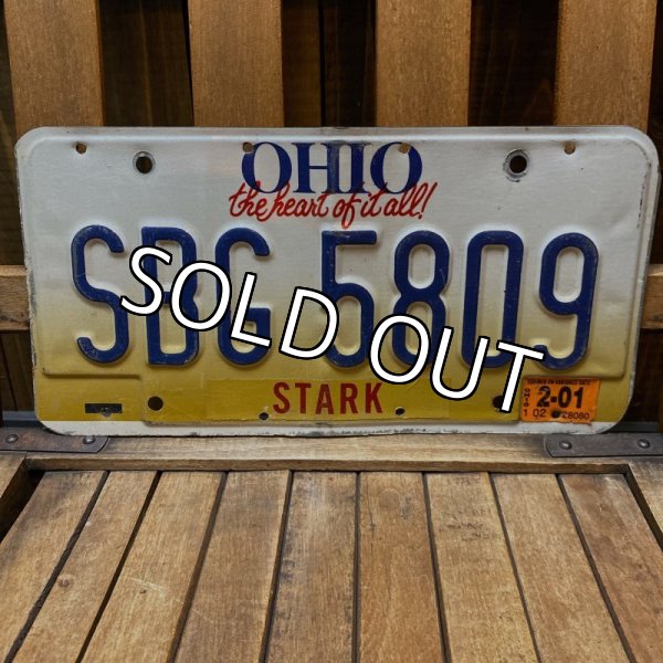 画像1: Vintage License plate "Ohio" (1)