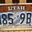 画像3: Vintage License plate "Utah" (3)