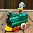 画像1: 1988s McDonald's Meal Toy Disney "Donald's Locomotive" (1)