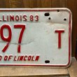 画像4: 1983s License plate "Illinois" (4)