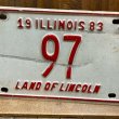 画像3: 1983s License plate "Illinois" (3)
