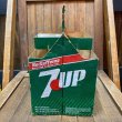 画像3: 1980's-90's 8-Pac bottles Cardboard carrying case "7up" (3)