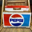 画像4: 1970's-80's 8-Pac bottles Cardboard carrying case "Pepsi" (4)
