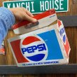 画像9: 1970's-80's 8-Pac bottles Cardboard carrying case "Pepsi" (9)