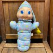 画像1: 1980's PLAYSKOOL / Gloworm Plush Doll "Pastel Blue" (1)