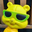 画像5: 1968s baby Toy / Yellow Bear Rubber Squeak Doll (5)