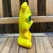 画像4: 1968s baby Toy / Yellow Bear Rubber Squeak Doll (4)